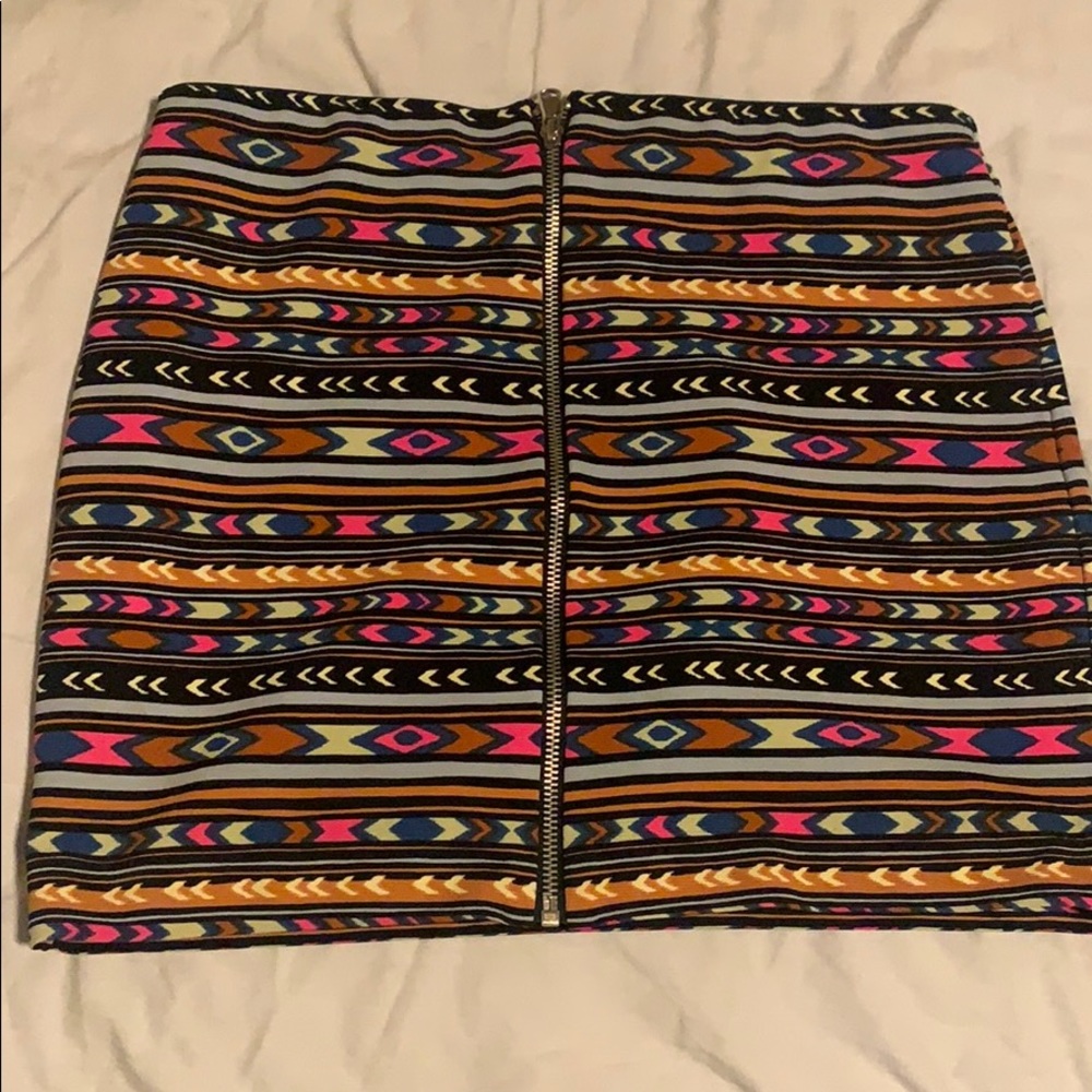 Forever 21 Tribal Print Skirt